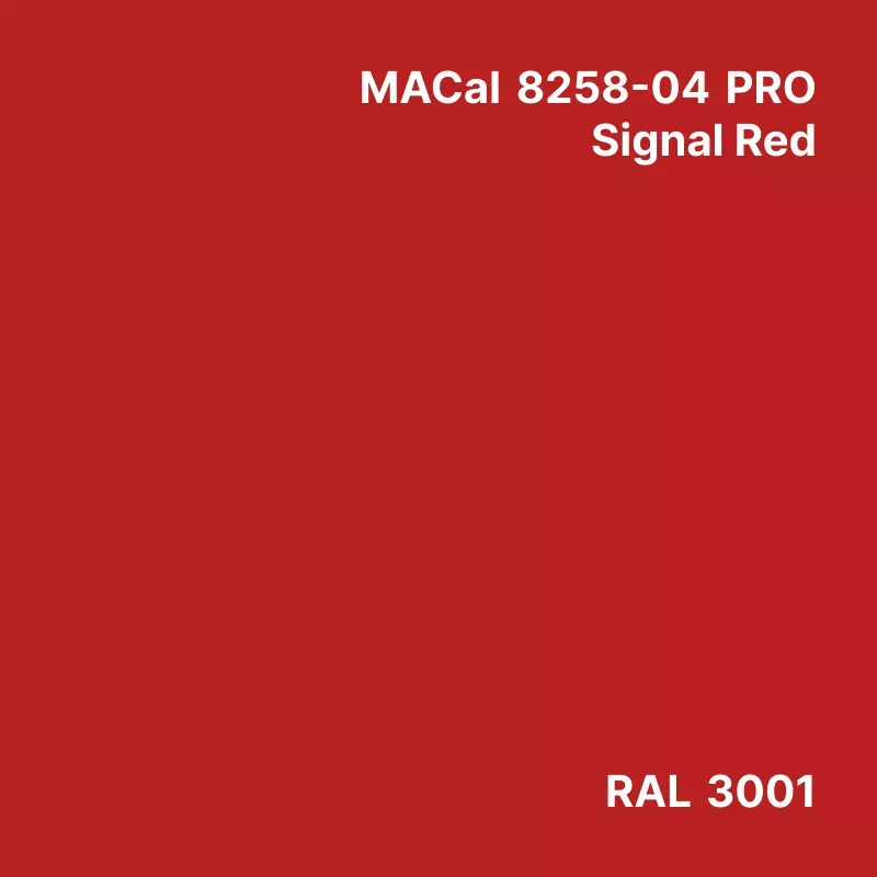 MC8200 couleurs Monomère Signal Red mat Mat permanent 3 ans