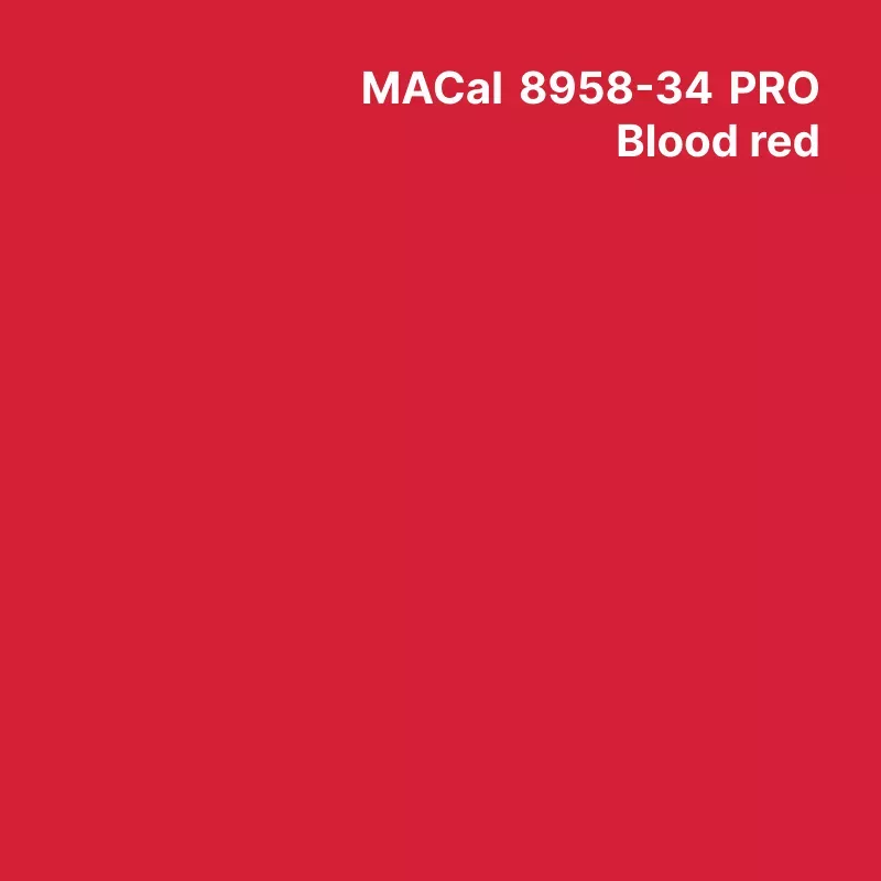 MC8900 couleurs Monomère Blood Red mat Mat semi-permanent 5 ans