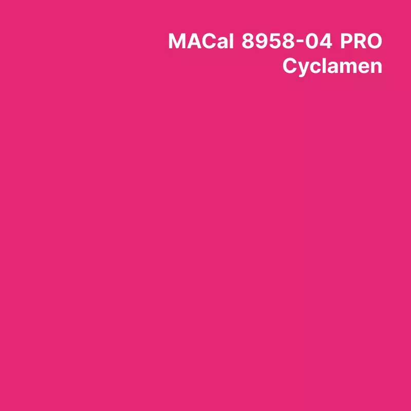 MC8900 couleurs Monomère Cyclamen mat Mat semi-permanent 5 ans