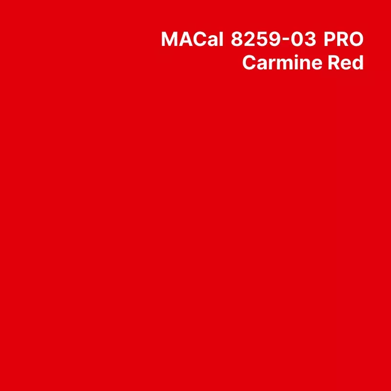 MC8200 couleurs Monomère carmine red brillant Brillant permanent 3 ans