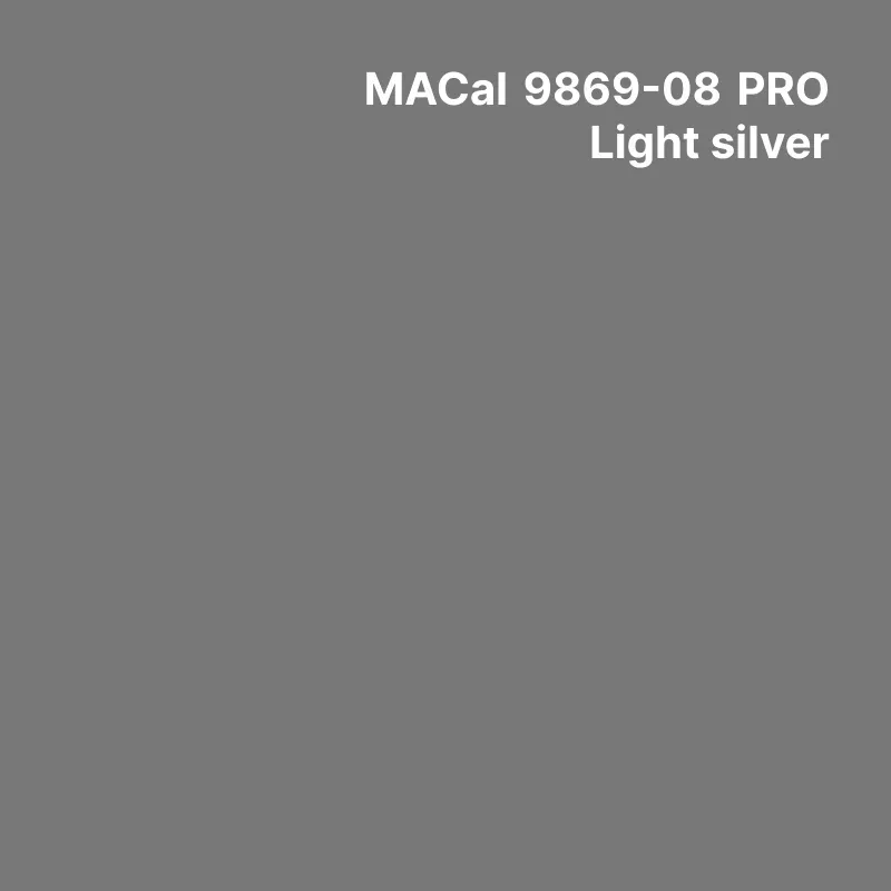 MC9800 metal Polymère Light Silver Brillant permanent 7 ans